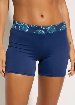 Cycliste de bain à taille élastiquée