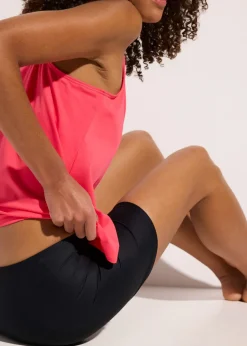 Cycliste de bain sculptant, maintien léger