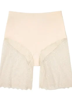 Cycliste sculptant avec empiècement dentelle, maintien modéré