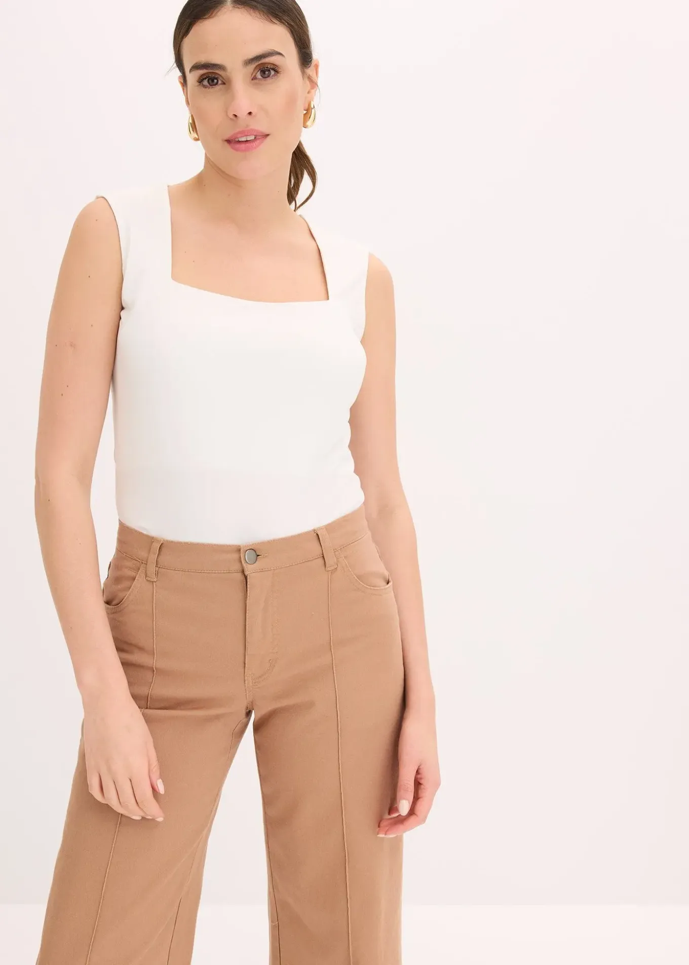 Débardeur à encolure carrée