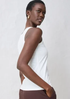 Débardeur avec soie