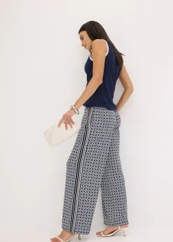 Débardeur en jersey à bordure contrastante