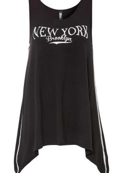 Débardeur long en viscose douce