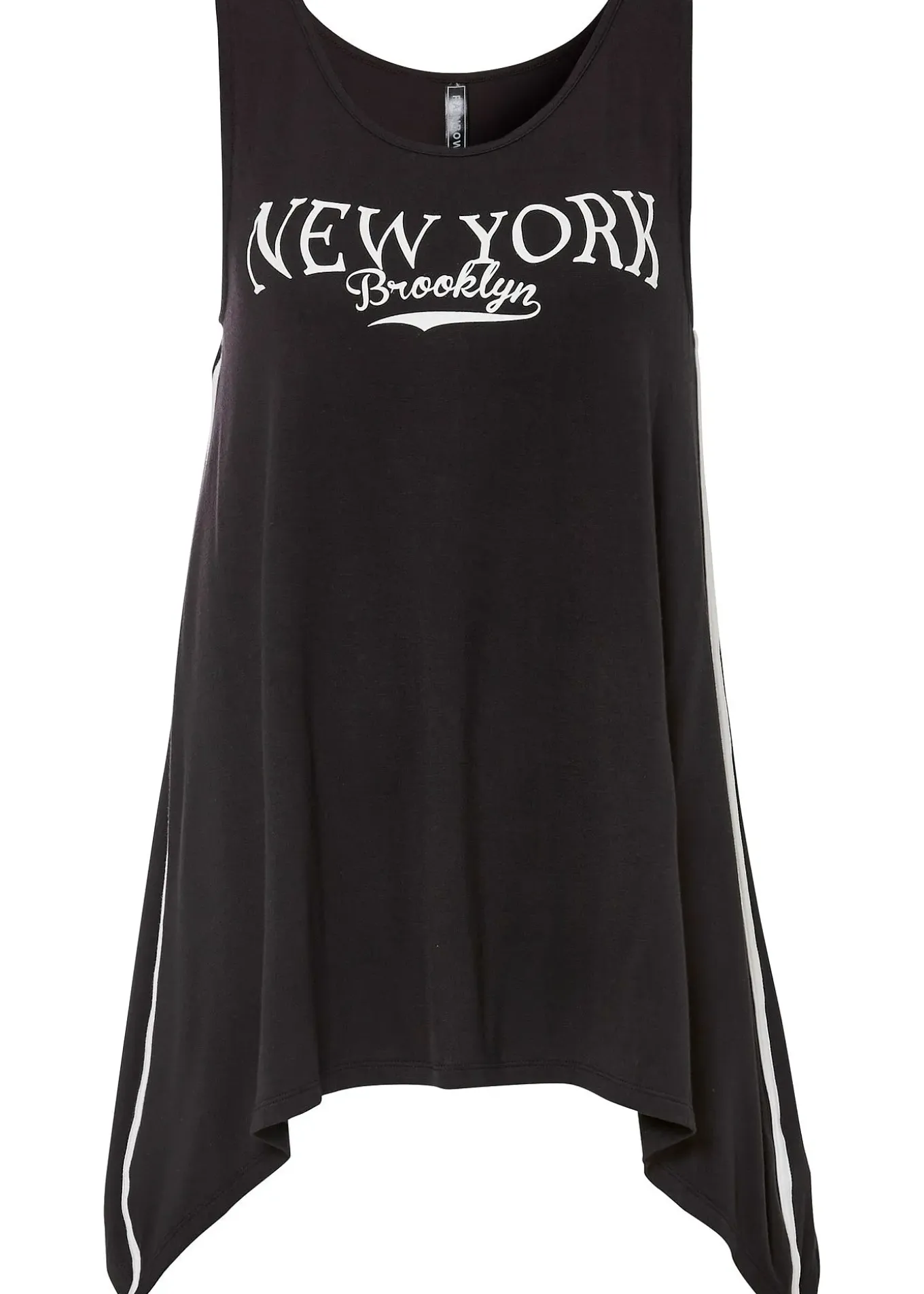 Débardeur long en viscose douce