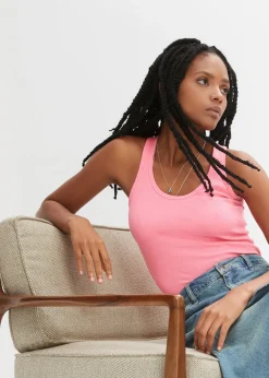 Débardeurs côtelés