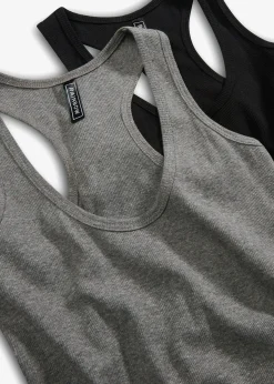 Débardeurs côtelés