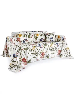 Dessus de lit à motif floral