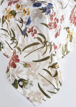 Dessus de lit à motif floral