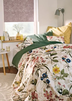 Dessus de lit à motif floral