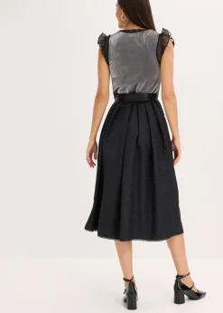 Dirndl avec corsage brillant (ens. 2 pces)