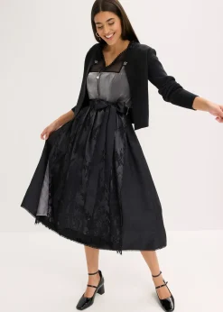 Dirndl avec corsage brillant (ens. 2 pces)