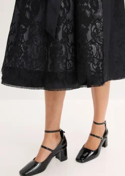 Dirndl avec corsage brillant (ens. 2 pces)