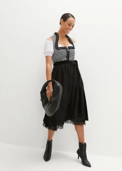 Dirndl avec jupe en velours (ens. 2 pces.)