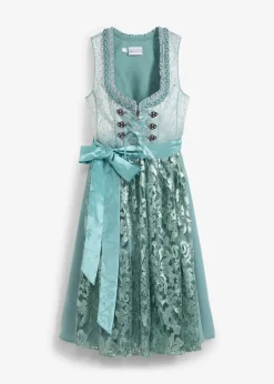 Dirndl avec tablier à sequins (ens. 2 pces)