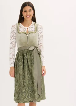 Dirndl avec tablier à sequins (ens. 2 pces)