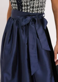 Dirndl avec tablier (ens. 2 pces)