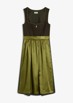 Dirndl avec tablier (ens. 2 pces)