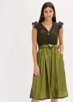 Dirndl avec tablier (ens. 2 pces)