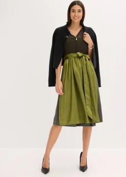 Dirndl avec tablier (ens. 2 pces)