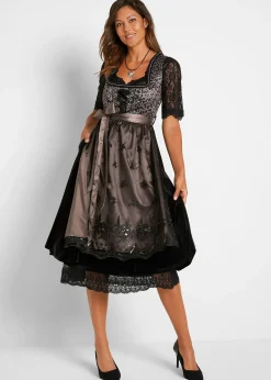 Dirndl motif léopard