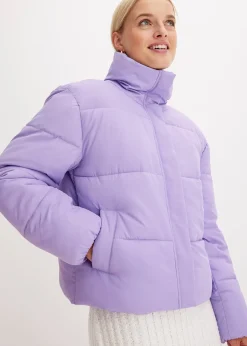 Doudoune à col montant