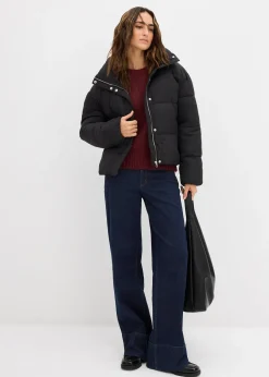 Doudoune à col montant