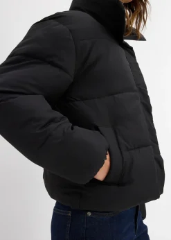 Doudoune à col montant