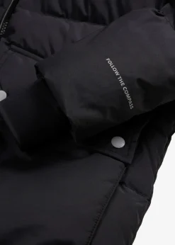 Doudoune à détails réfléchissants