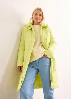 Doudoune avec capuche doublée sherpa