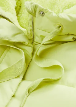 Doudoune avec capuche doublée sherpa