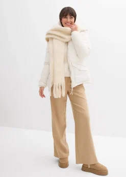 Doudoune avec col à doublure peluche