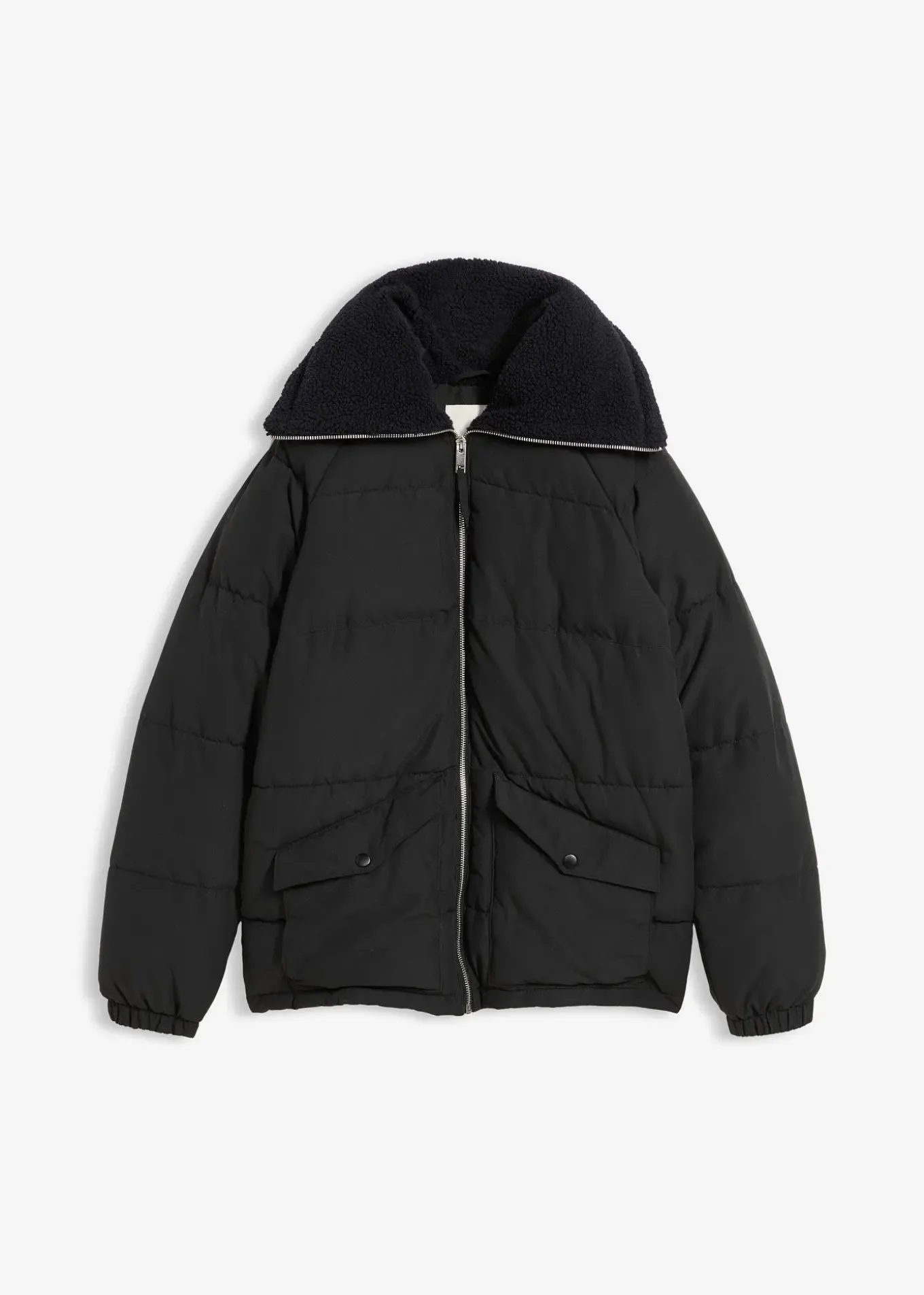 Doudoune avec col à doublure peluche