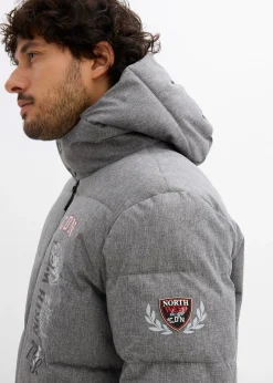 Doudoune chaude à capuche