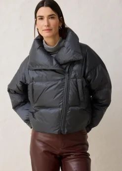 Doudoune courte et déperlante