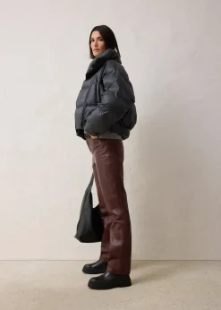 Doudoune courte et déperlante