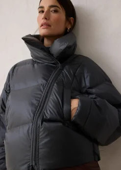 Doudoune courte et déperlante