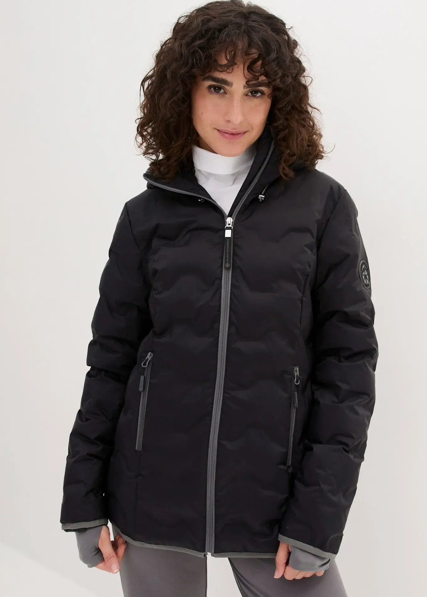 Doudoune courte, ultra légère et déperlante