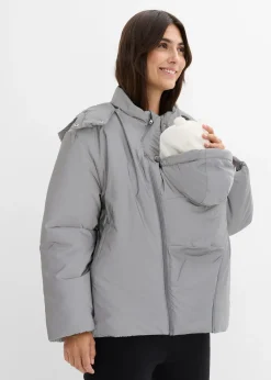 Doudoune de grossesse 3-en-1 réfléchissante avec fonction portage