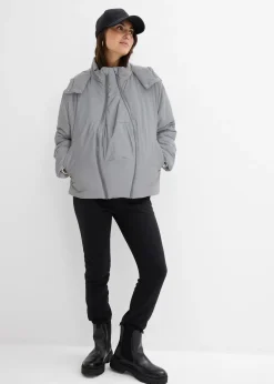 Doudoune de grossesse 3-en-1 réfléchissante avec fonction portage