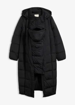 Doudoune de grossesse 2-en-1 chaude avec fonction portage