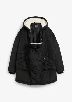 Doudoune doublée de grossesse et de portage