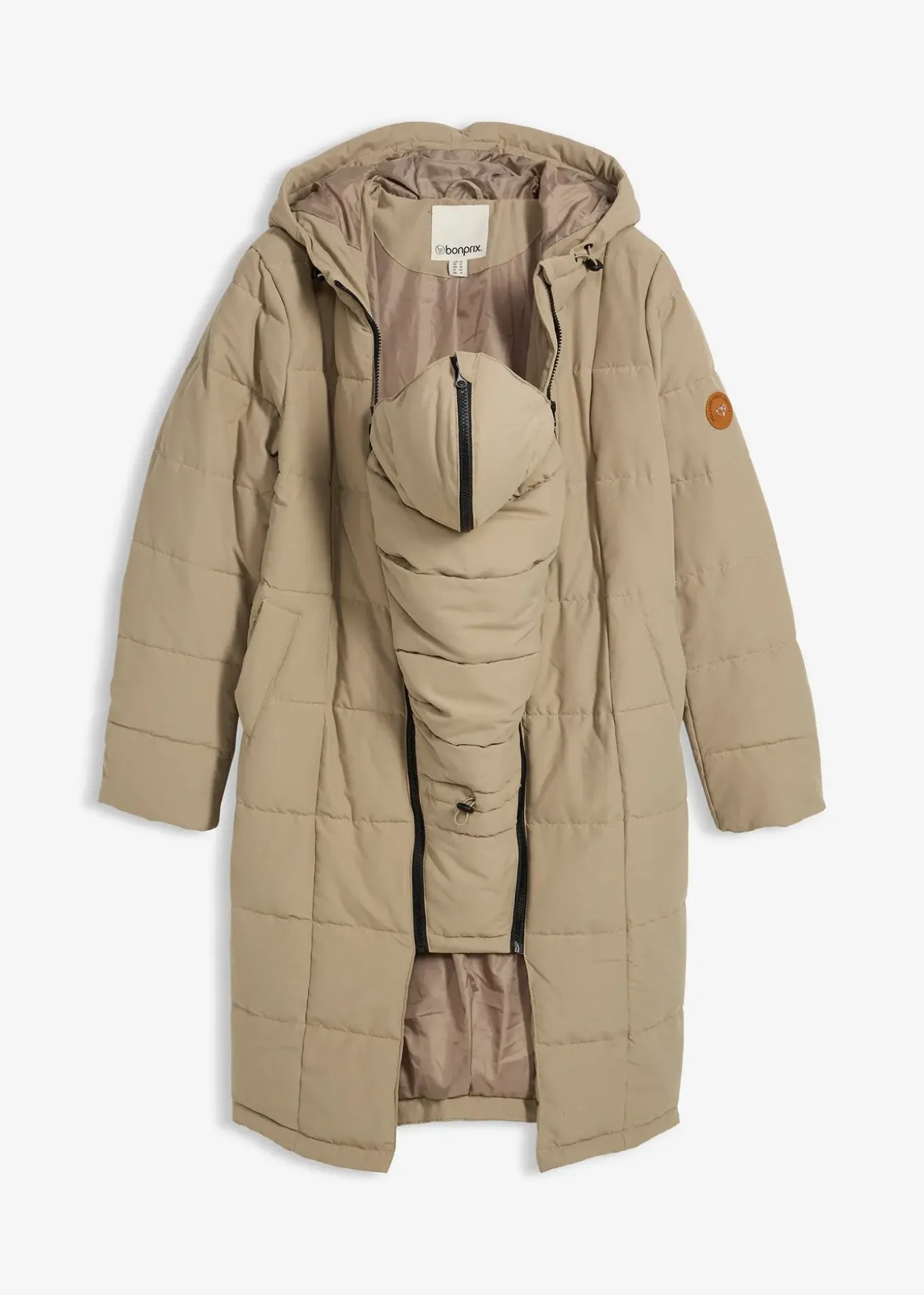 Doudoune 3en1 de grossesse et de portage