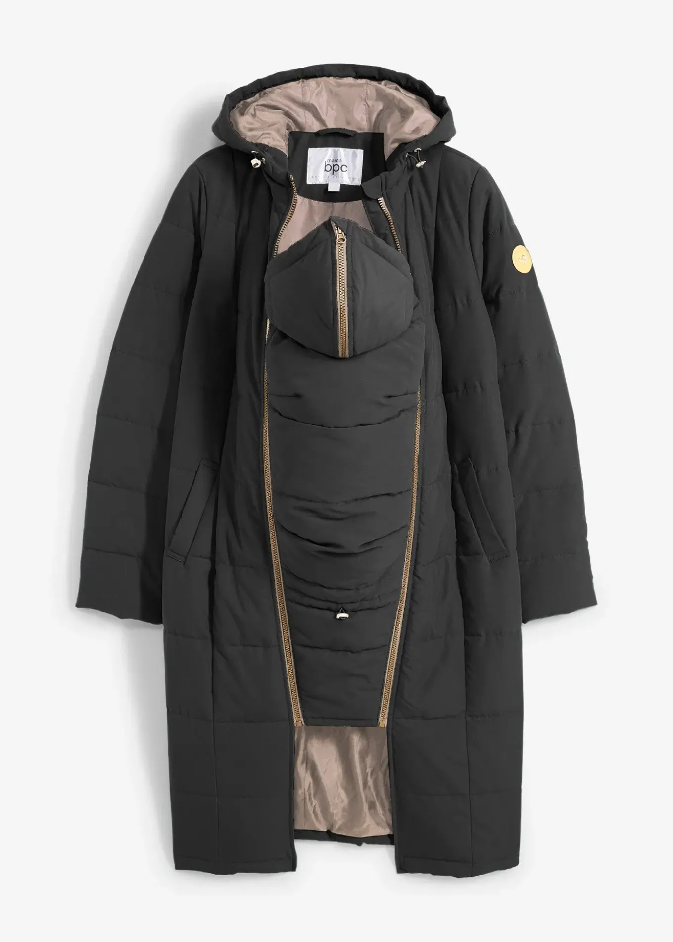 Doudoune 3en1 de grossesse et de portage