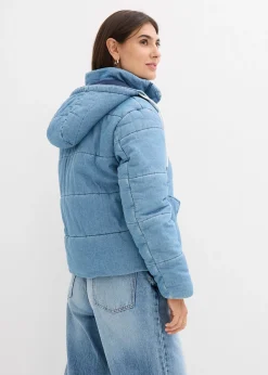 Doudoune en denim