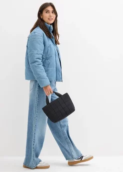 Doudoune en denim