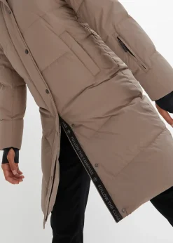 Doudoune imperméable à doublure imprimée