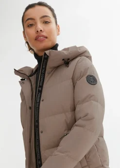 Doudoune imperméable à doublure imprimée