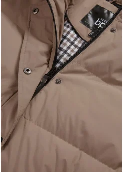 Doudoune imperméable à doublure imprimée