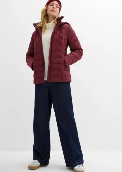 Doudoune légère avec capuche amovible