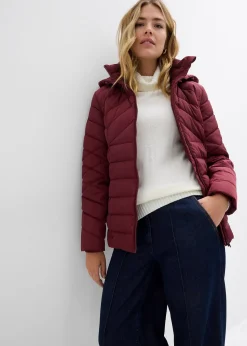 Doudoune légère avec capuche amovible